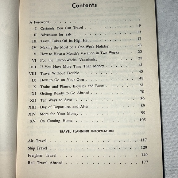 HOW TO TRAVEL WITHOUT BEING RICH 1959 VINTAGE HARDCOVER BOOK, STRONG AND RUNYON - Picture 12 of 17